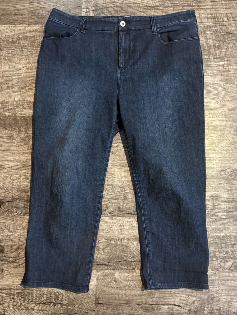 Chico’s Jeans Women’s 2 U.S. 12 Blue Capri Denim